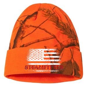 Steamfitter Usa Flag Patriotic For A Pipefitter Kati Licensed 12" Camo Beanie