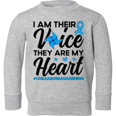 Stand Up For Children Boho Rainbow Child Abuse Awareness Toddler Sweatshirt