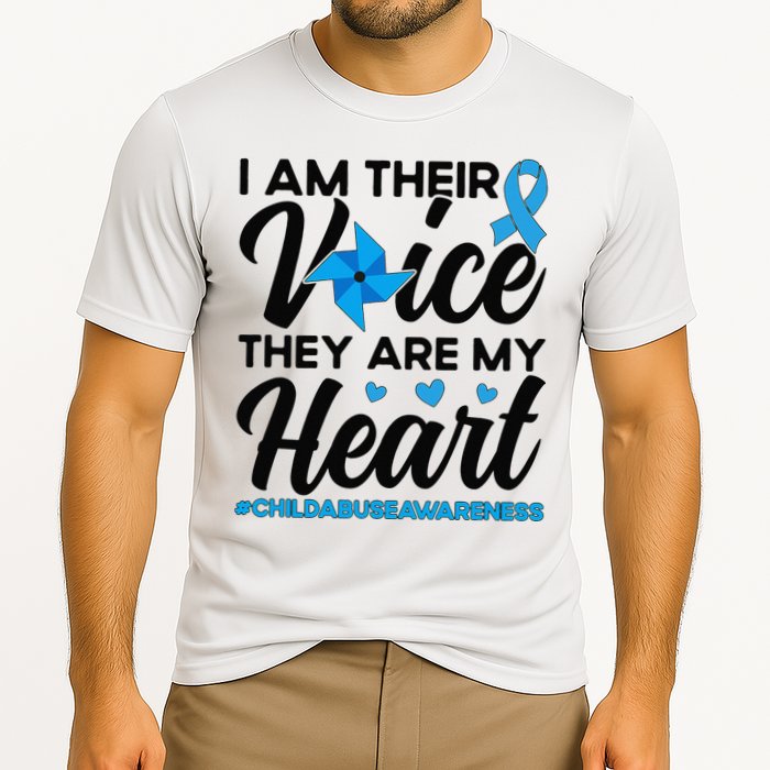 Stand Up For Children Boho Rainbow Child Abuse Awareness Cooling Performance Crew T-Shirt