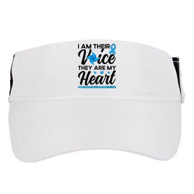 Stand Up For Children Boho Rainbow Child Abuse Awareness Adult Drive Performance Visor