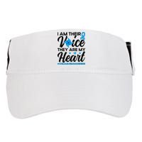 Stand Up For Children Boho Rainbow Child Abuse Awareness Adult Drive Performance Visor