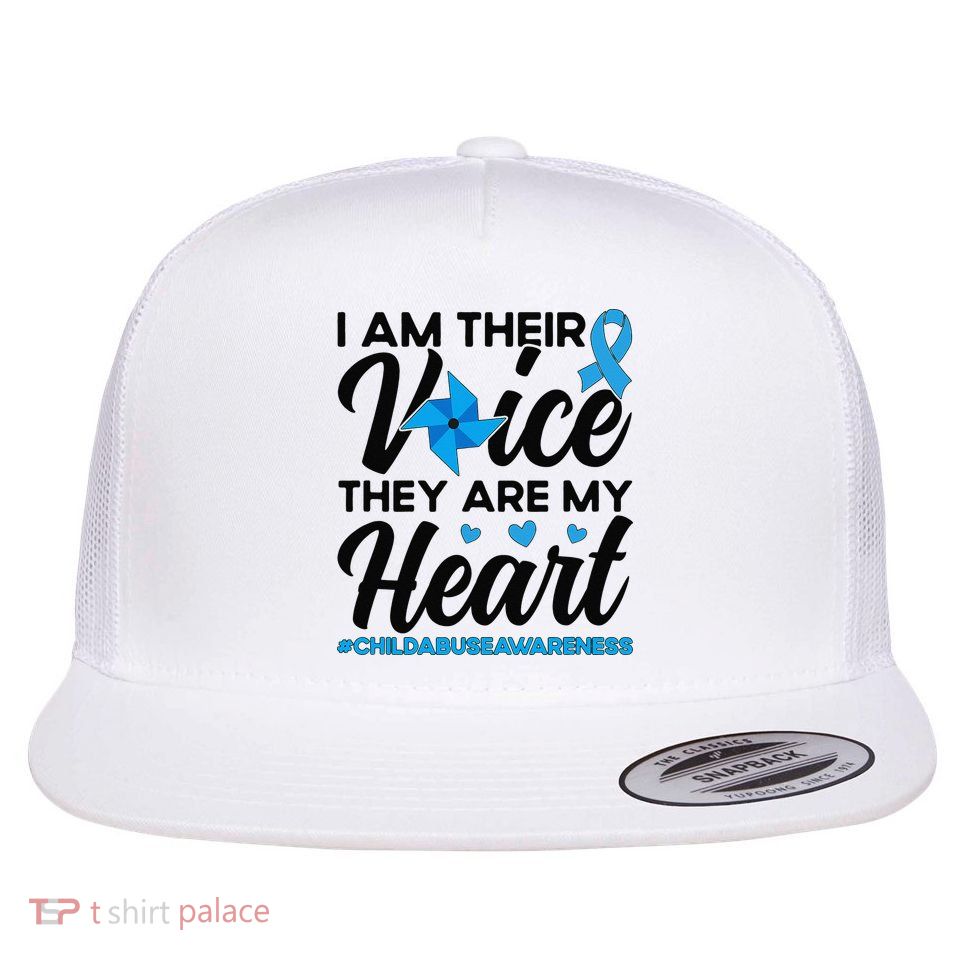 Stand Up For Children Boho Rainbow Child Abuse Awareness Flatbill Hat