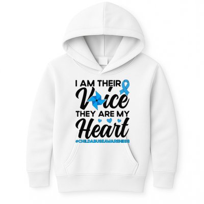 Stand Up For Children Boho Rainbow Child Abuse Awareness Kids Hoodie