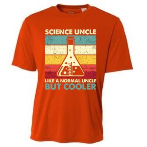 Science Uncle Funny Biology Chemistry Physics FatherS Day Great Gift Cooling Performance Crew T-Shirt