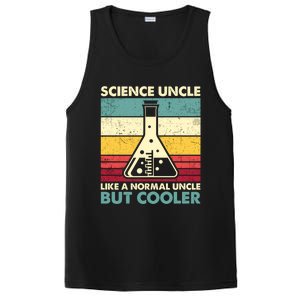 Science Uncle Funny Biology Chemistry Physics FatherS Day Great Gift PosiCharge Competitor Tank