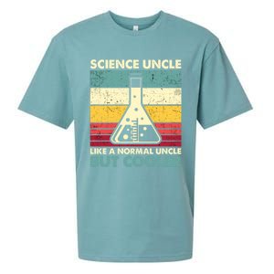 Science Uncle Funny Biology Chemistry Physics FatherS Day Great Gift Sueded Cloud Jersey T-Shirt