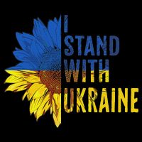 Sunflower Ukraine Flag I Stand With Ukraine Cooling Performance Crew T-Shirt