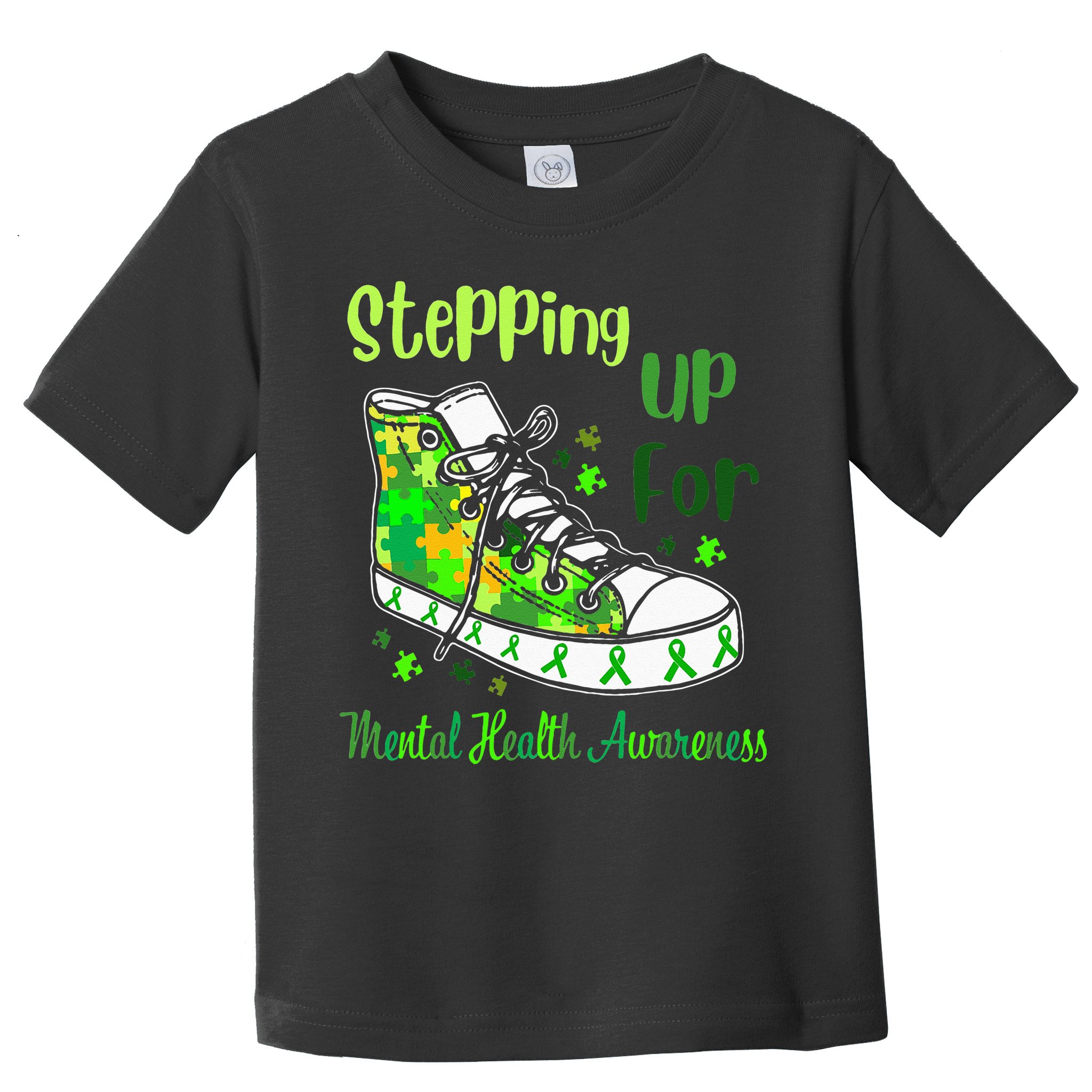 Stepping Up For Mental Health Awareness Shoes Toddler T-Shirt