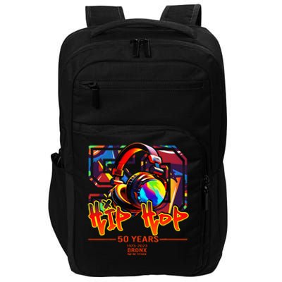 Street Urban Graffiti Art Celebrating 50 Years Of Hip Hop Impact Tech Backpack