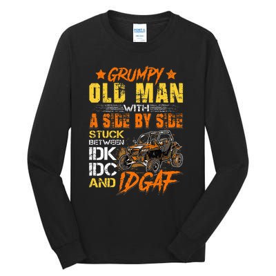 Sxs Utv Grumpy Old Man With Side By Side Tall Long Sleeve T-Shirt