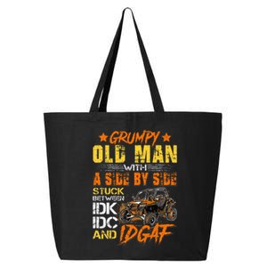 Sxs Utv Grumpy Old Man With Side By Side 25L Jumbo Tote