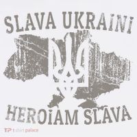 Slava Ukraini Glory To Ukraine Ukrainian Tryzub Zelensky T-Shirt