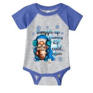 Snuggle Up Gnomies ItS Cold Outside Family Merry Christmas Meaningful Gift Infant Baby Jersey Bodysuit