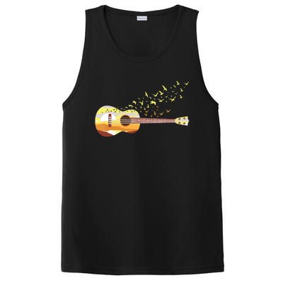 Scenic Uke Guitar Ukulele Lover Guitar Ukulelist PosiCharge Competitor Tank