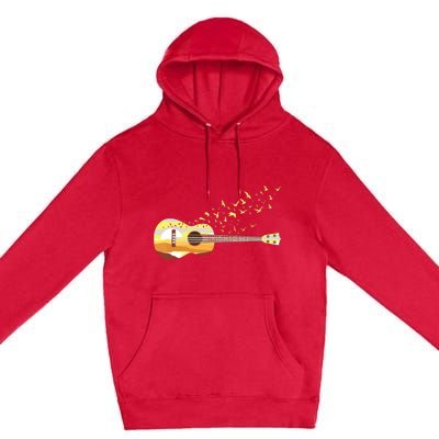 Scenic Uke Guitar Ukulele Lover Guitar Ukulelist Premium Pullover Hoodie