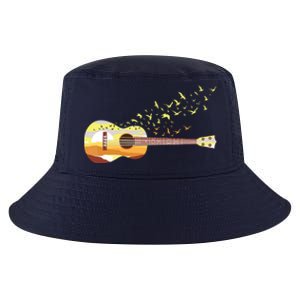 Scenic Uke Guitar Ukulele Lover Guitar Ukulelist Cool Comfort Performance Bucket Hat