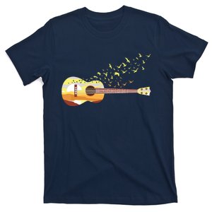 Scenic Uke Guitar Ukulele Lover Guitar Ukulelist T-Shirt