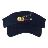 Scenic Uke Guitar Ukulele Lover Guitar Ukulelist Valucap Bio-Washed Visor