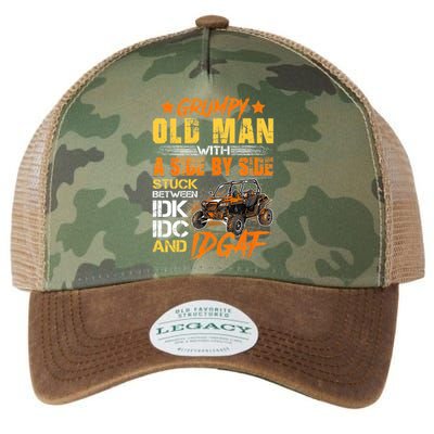 Sxs Utv Grumpy Old Man With Side By Side Legacy Tie Dye Trucker Hat