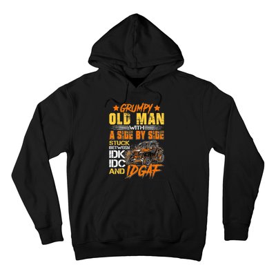 Sxs Utv Grumpy Old Man With Side By Side Hoodie