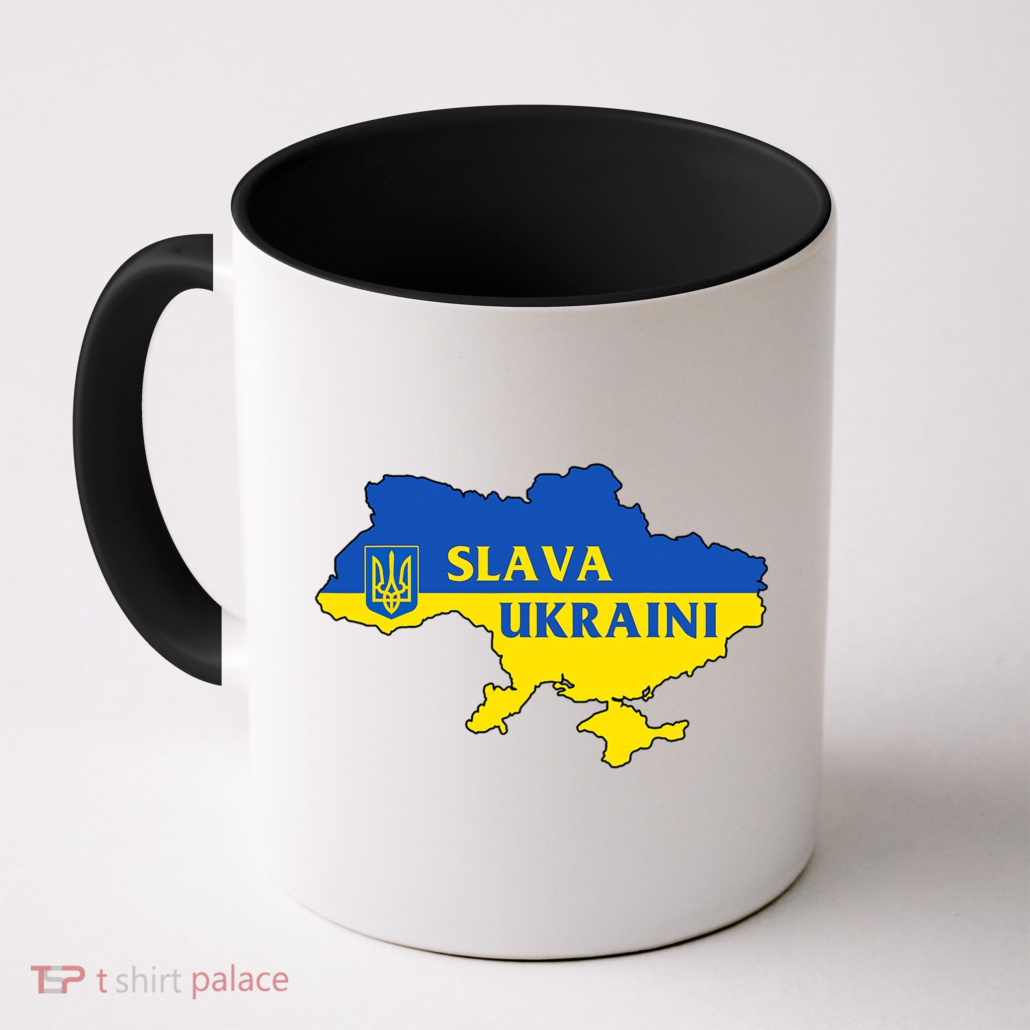 Slava Ukraini Glory To Ukraine Shirt Support Ukrainian Flag Mug
