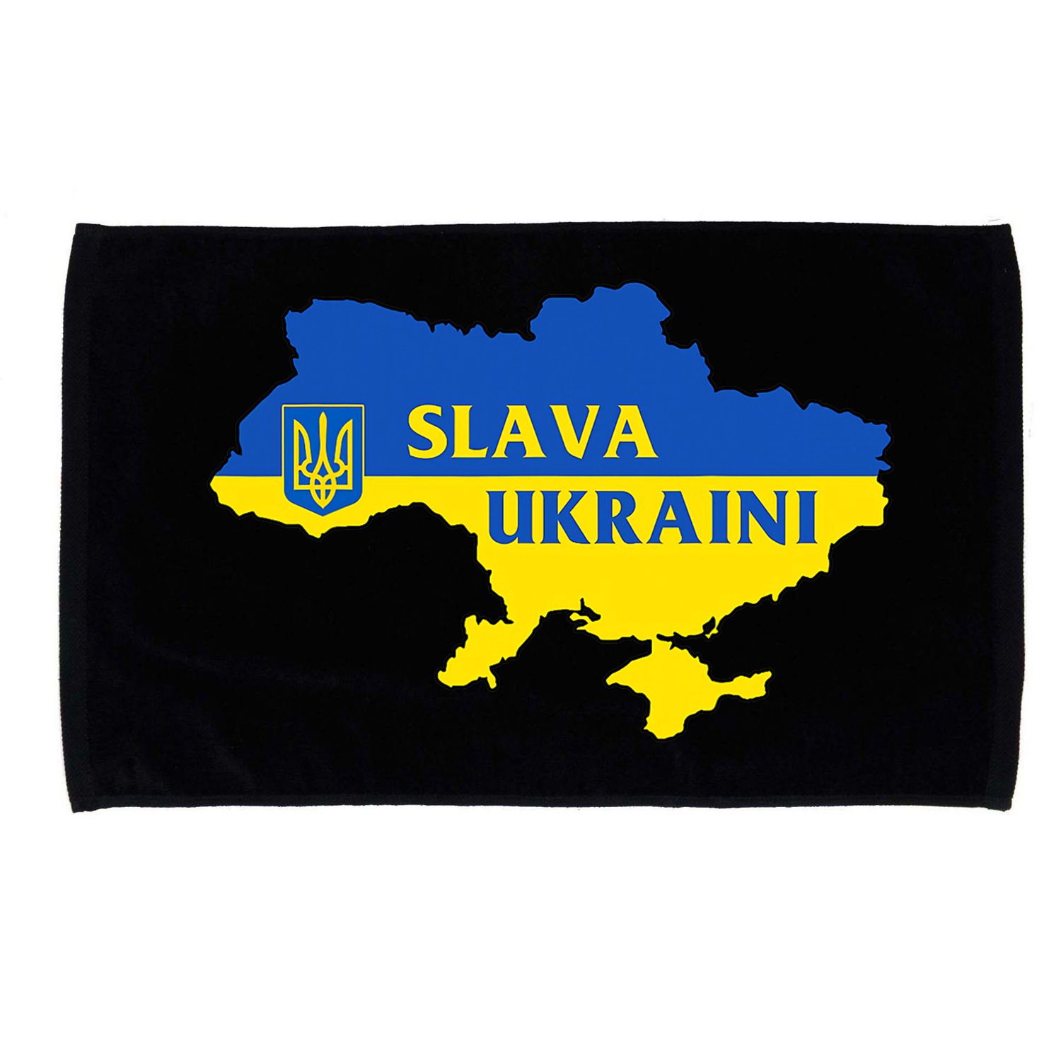 Slava Ukraini Glory To Ukraine Shirt Support Ukrainian Flag Microfiber Hand Towel
