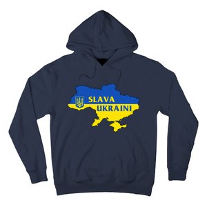 Slava Ukraini Glory To Ukraine Shirt Support Ukrainian Flag Hoodie