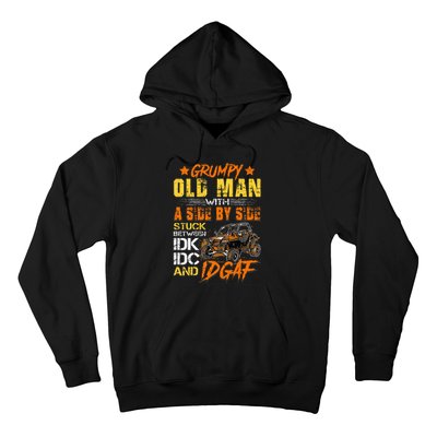 Sxs Utv Grumpy Old Man With Side By Side Hoodie