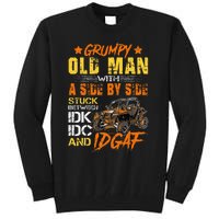 Sxs Utv Grumpy Old Man With Side By Side Tall Sweatshirt