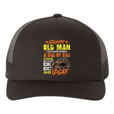 Sxs Utv Grumpy Old Man With Side By Side Yupoong Adult 5-Panel Trucker Hat