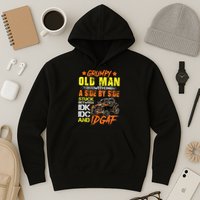 Sxs Utv Grumpy Old Man With Side By Side Hoodie