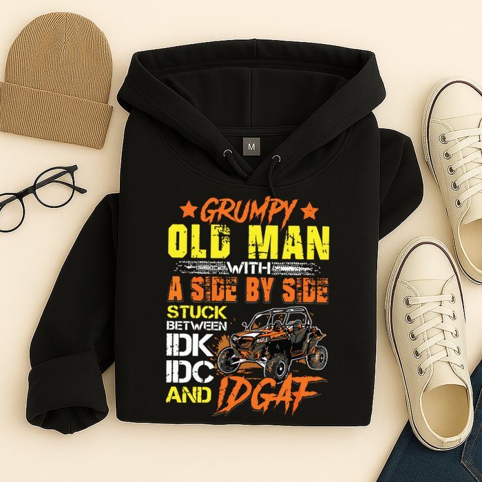 Sxs Utv Grumpy Old Man With Side By Side Hoodie