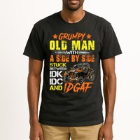 Sxs Utv Grumpy Old Man With Side By Side Tall T-Shirt