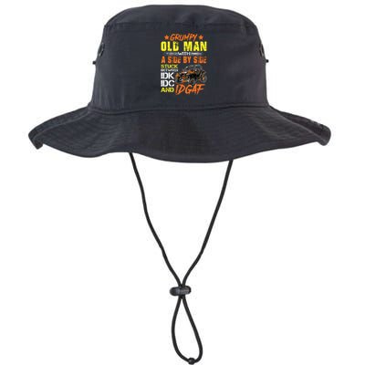 Sxs Utv Grumpy Old Man With Side By Side Legacy Cool Fit Booney Bucket Hat