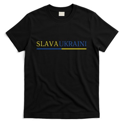 Slava Ukraini Glory To Ukraine T-Shirt