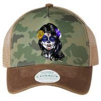 Sugar Face Front Legacy Tie Dye Trucker Hat