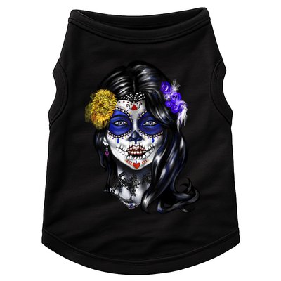 Sugar Face Front Doggie Tank