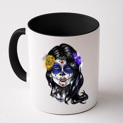 Sugar Face Front Mug