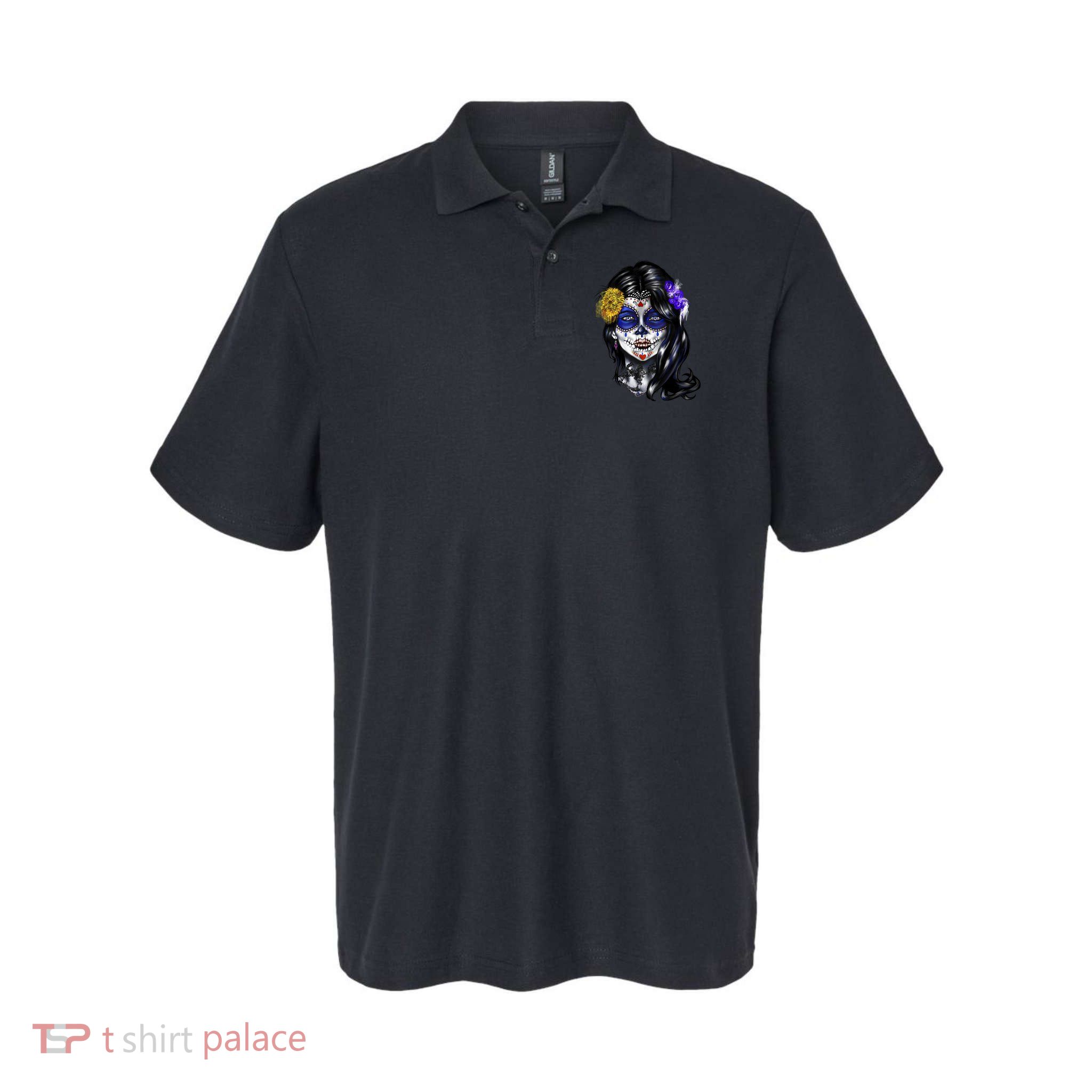 Sugar Face Front Polo