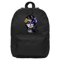Sugar Face Front 16 in Basic Backpack