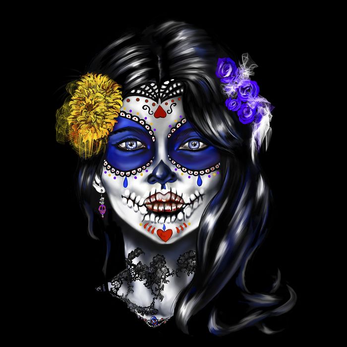 Sugar Face Front Crop Top