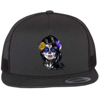 Sugar Face Front Flatbill Hat