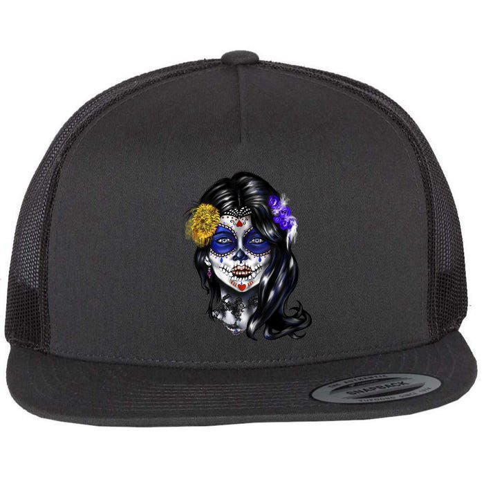 Sugar Face Front Flatbill Hat
