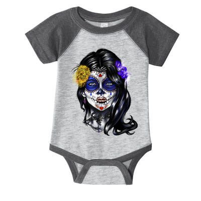 Sugar Face Front Infant Baby Jersey Bodysuit