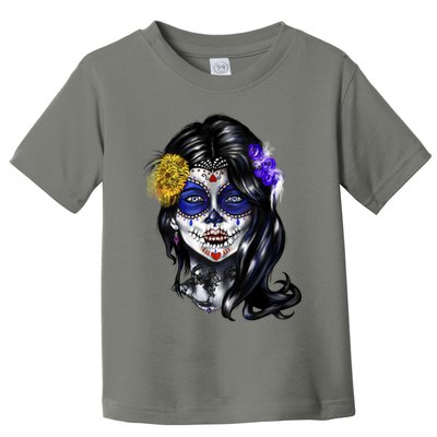 Sugar Face Front Toddler T-Shirt
