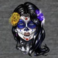 Sugar Face Front Toddler T-Shirt