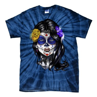 Sugar Face Front Tie-Dye T-Shirt