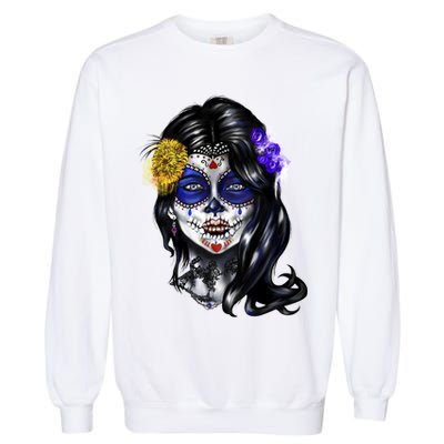 Sugar Face Front Garment-Dyed Sweatshirt