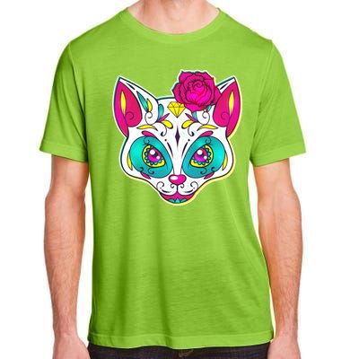 Sugar Skull Cat Adult ChromaSoft Performance T-Shirt