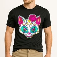 Sugar Skull Cat Cooling Performance Crew T-Shirt